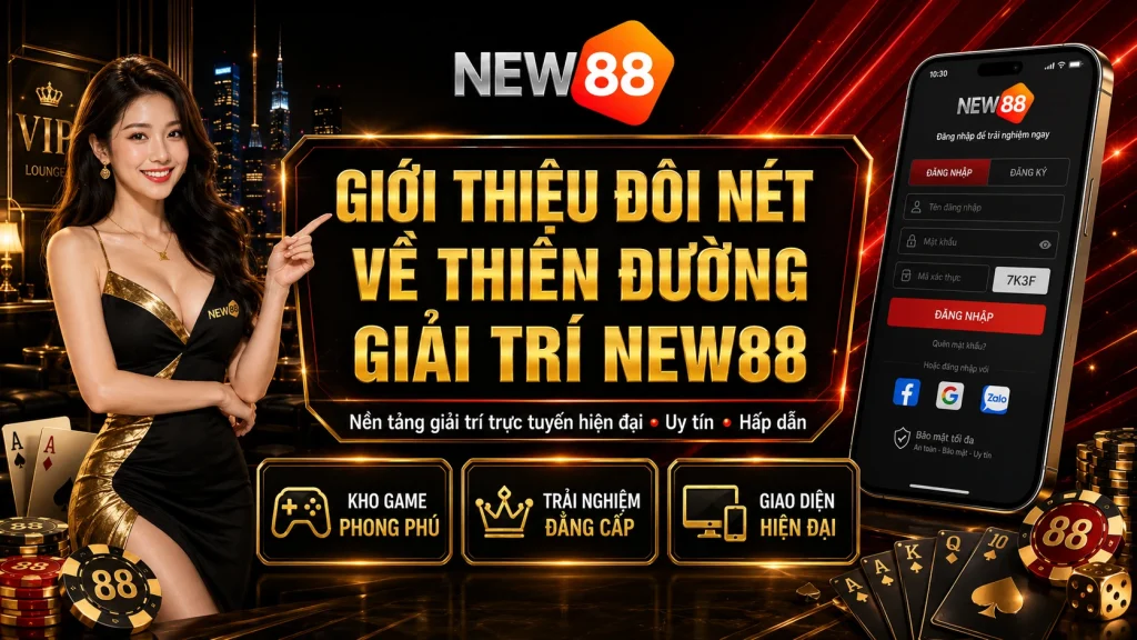 Giới thiệu đôi nét về thiên đường giải trí NEW88 