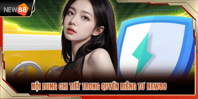 Quy định cụ thể về quyền bảo mật riêng tư NEW88 